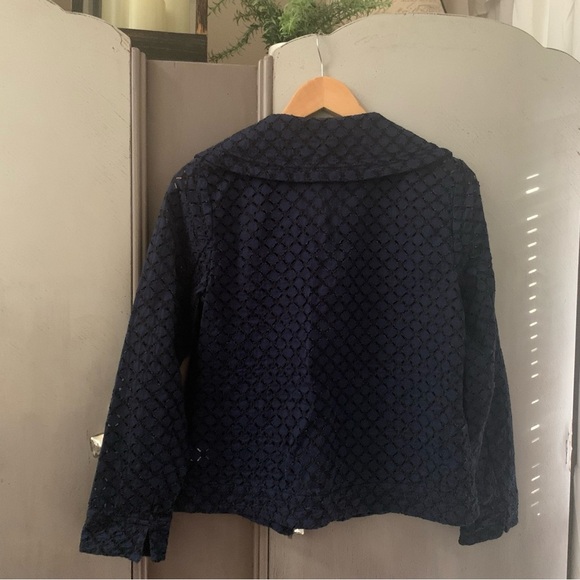 🥀FLASH SALE Coldwater Creek Blue Zip Front Jackets - Picture 5 of 6